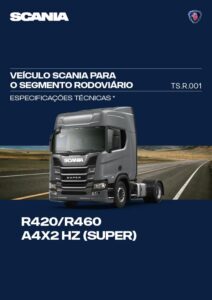 capa scania r420 r460 4x2 super