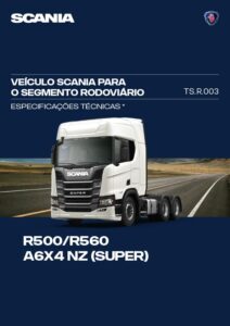 capa scania r500 r560 6x4