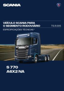 capa scania s770 6x2