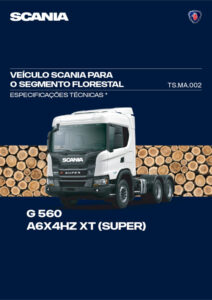 capa scania super xt g560 6x4