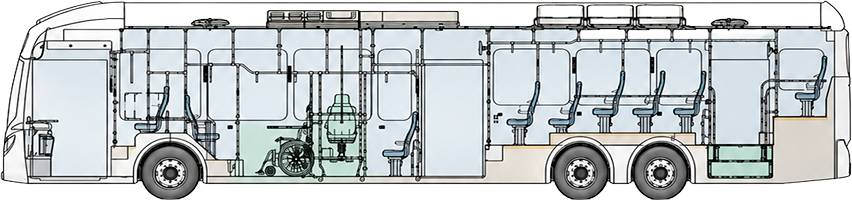 ícone ônibus elétrico