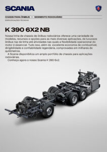capa especificação técnica K390 6x2NB